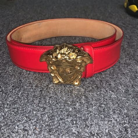 red versace belt for sale|versace belt clearance.